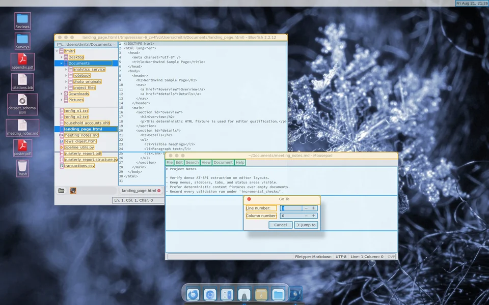 The same screenshot with its dense element annotations