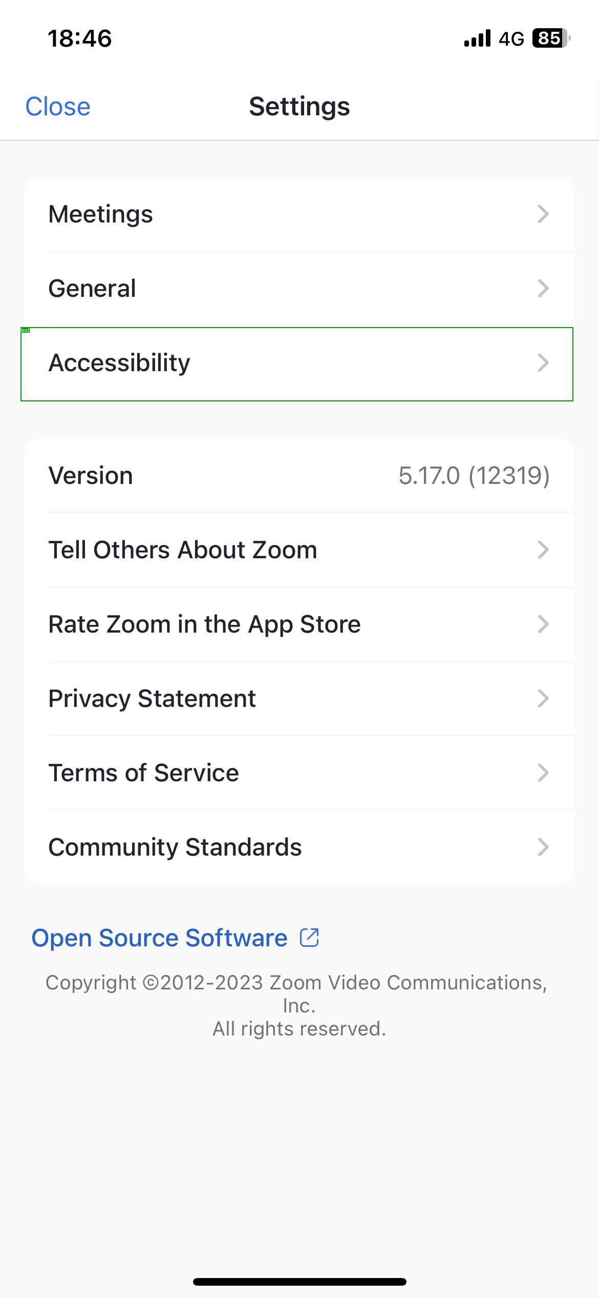 ScreenSpot Mobile example